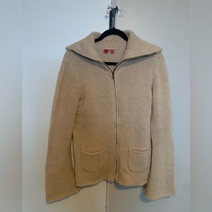 Vintage Zip Up Sweater